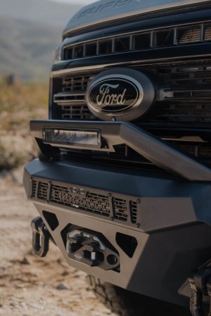 Ford Super Duty F-250 Front Bumper - DV8 Offroad - Spec Series - Black - `17-`22